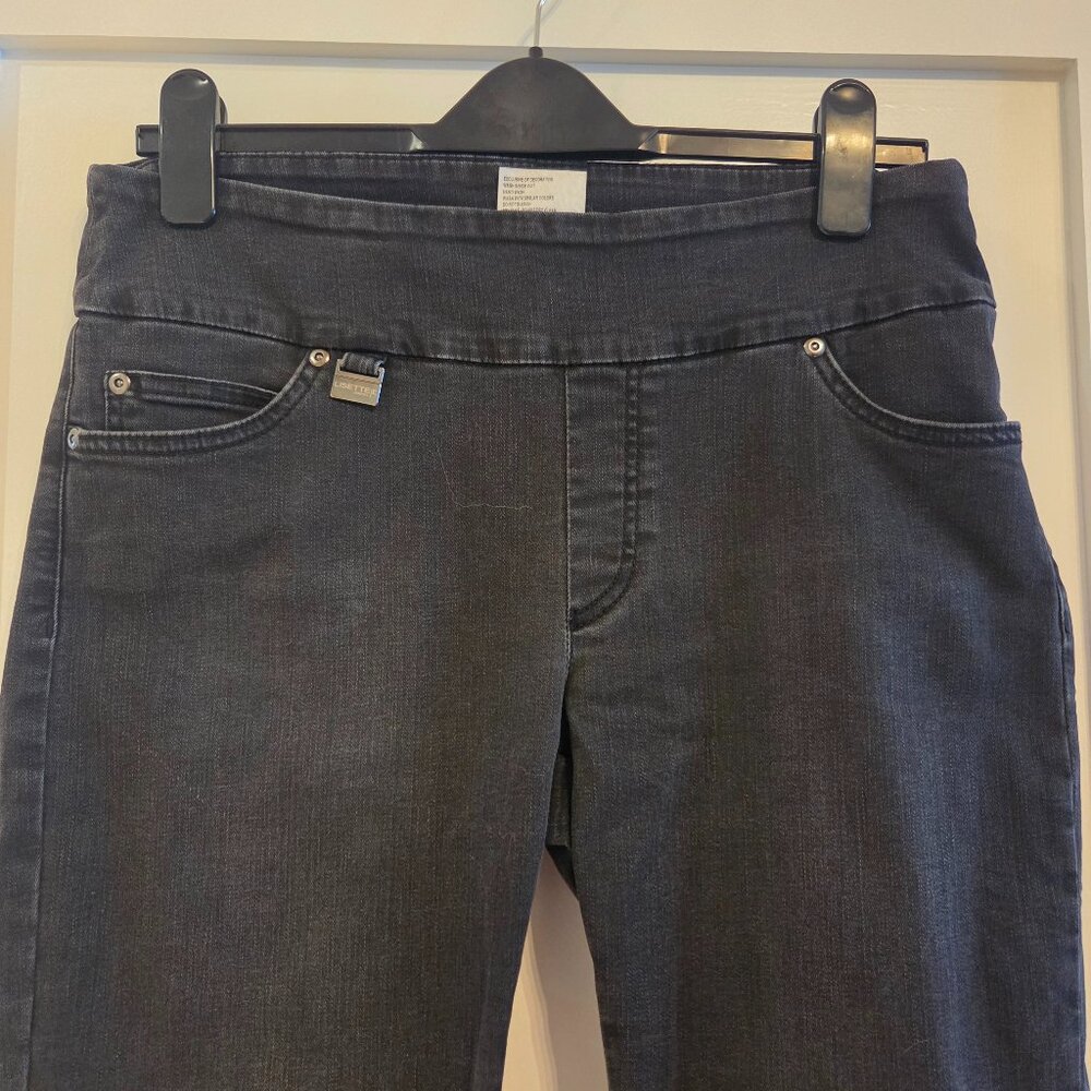LISETTE-L Pull-on Black jeans - Size 10 - Style 159796 - Excellent condition